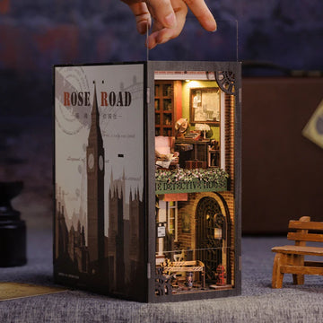 Rose Detective Agency Book Nook Kit – Vintage Detective Toys and Mystery Decor